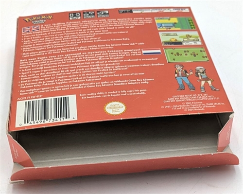 Pokemon FireRed Version - Original Box - Gameboy Advance Game (A Grade) (Used)